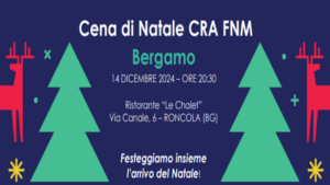CENA DI NATALE BERGAMO 2024