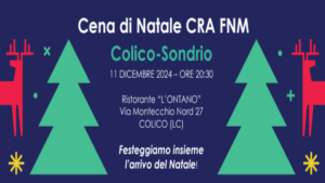 CENA DI NATALE COLICO E SONDRIO 2024