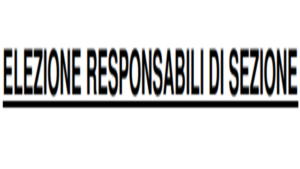 Elezione responsabili di sezione 2025