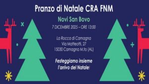 Pranzo di Natale CRA FNM Novi San Bovo - 07.12.2025