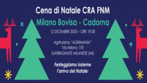 Cena di Natale Milano Bovisa - Cadorna 12.12.2025