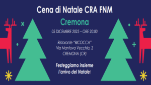 Cena di Natale Cremona 05.12.2025