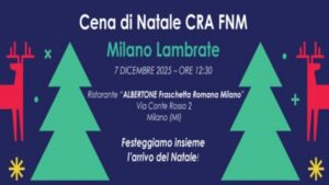 Cena di Natale Milano Lambrate 07.12.2025