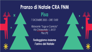 Pranzo di Natale CRA FNM Pisa - 07.12.2025
